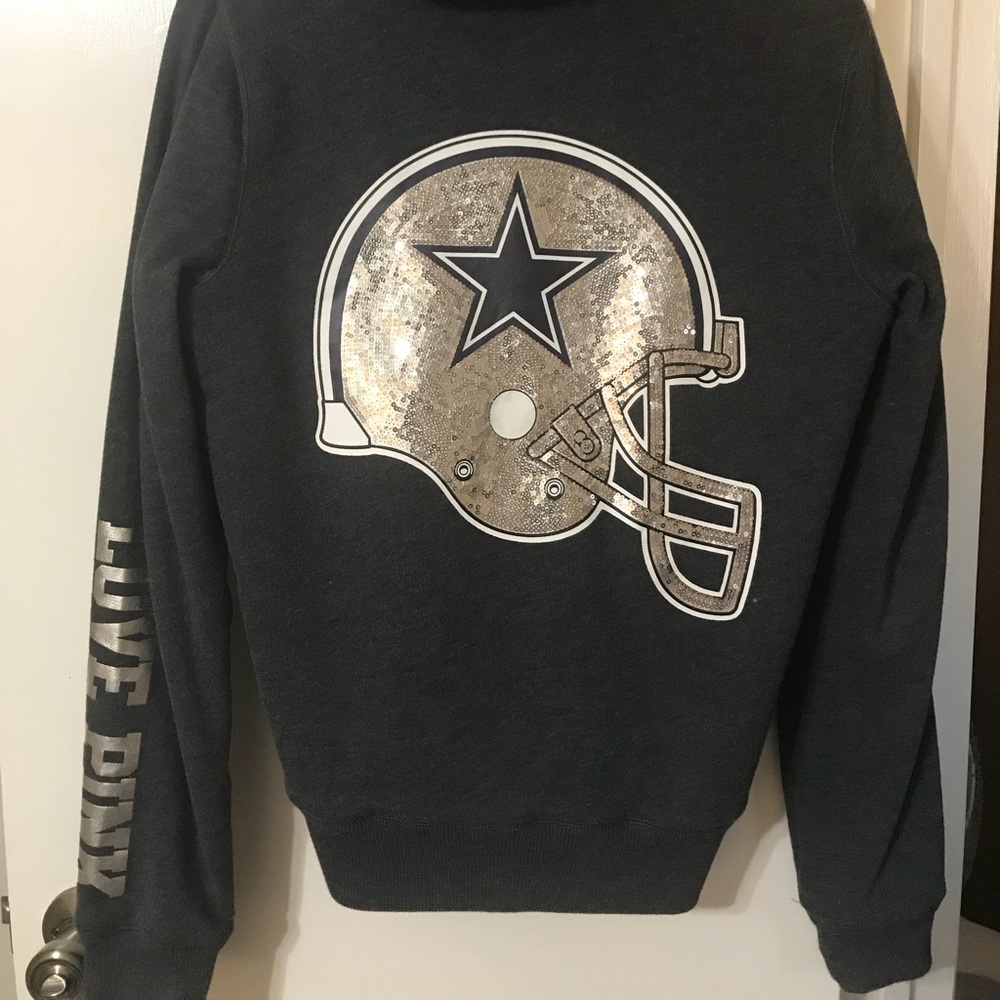 Victoria’s Secret pink Dallas cowboys jacket